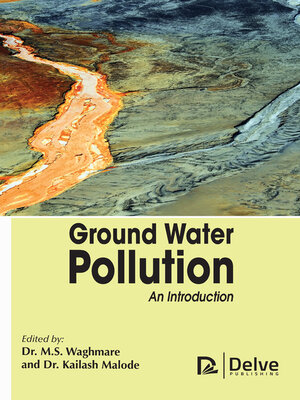 cover image of Ground water pollution--An Introduction
